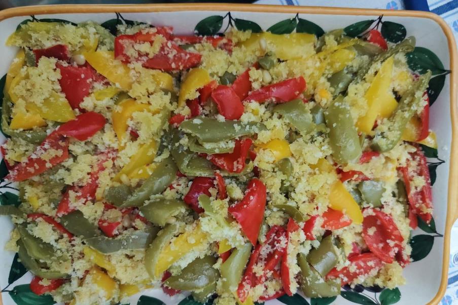 Peperoni ammollicati all'Agnese Peperoni ammollicati all’Agnese